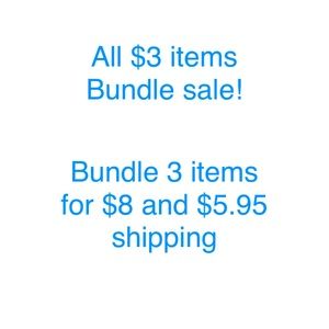 3/$8💖Bundle Sale